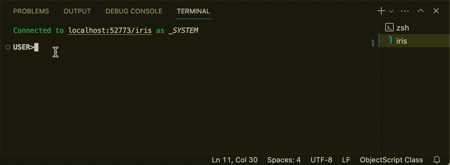 syntax colored input